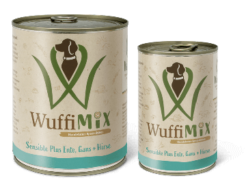 WuffiMiX Sensible Plus Ente, Gans + Hirse